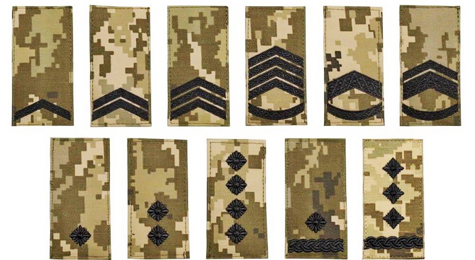 Що означають нашивки і знаки розрізнення