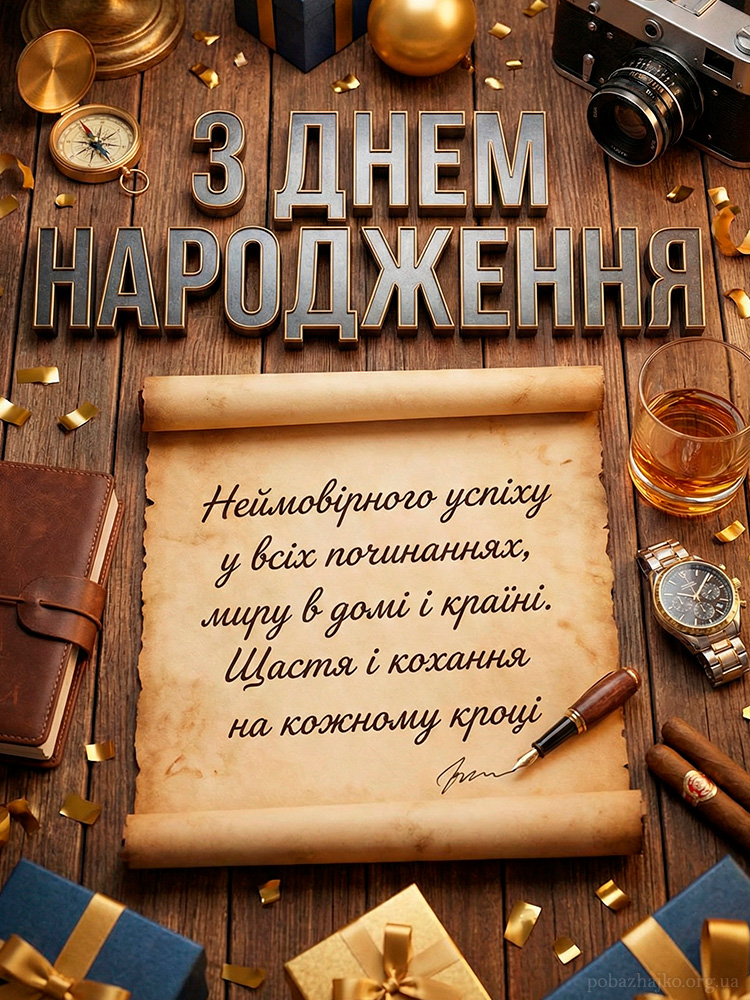 З днем народження