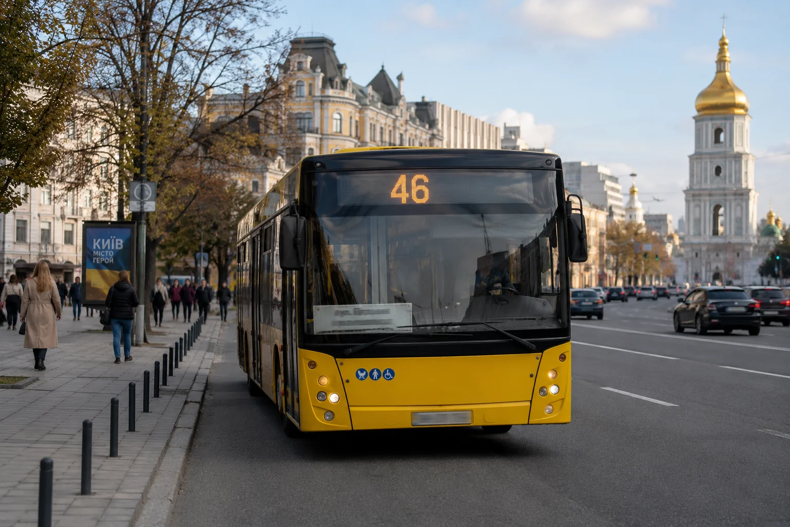 Автобус 46 Київ