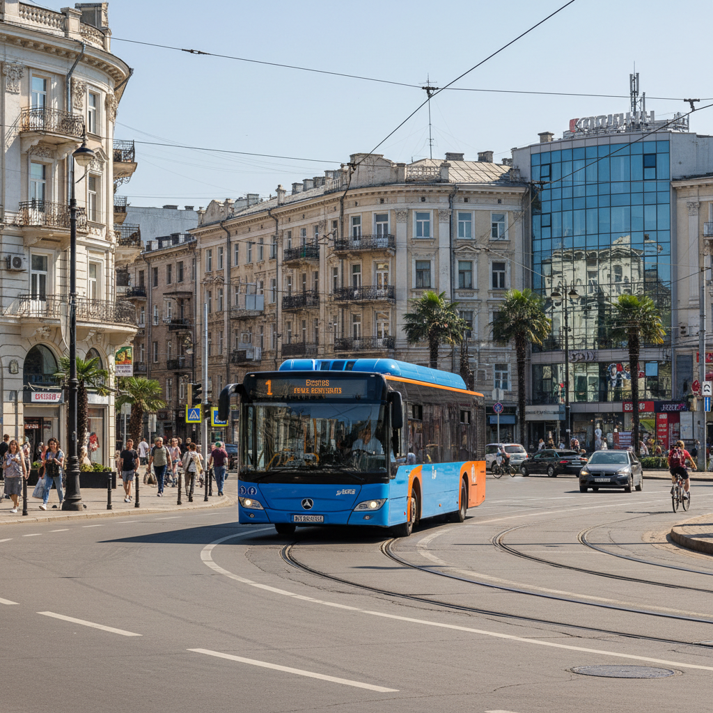Маршрут автобуса №1 у Миколаєві: зупинки, схема руху та корисні деталі — превью