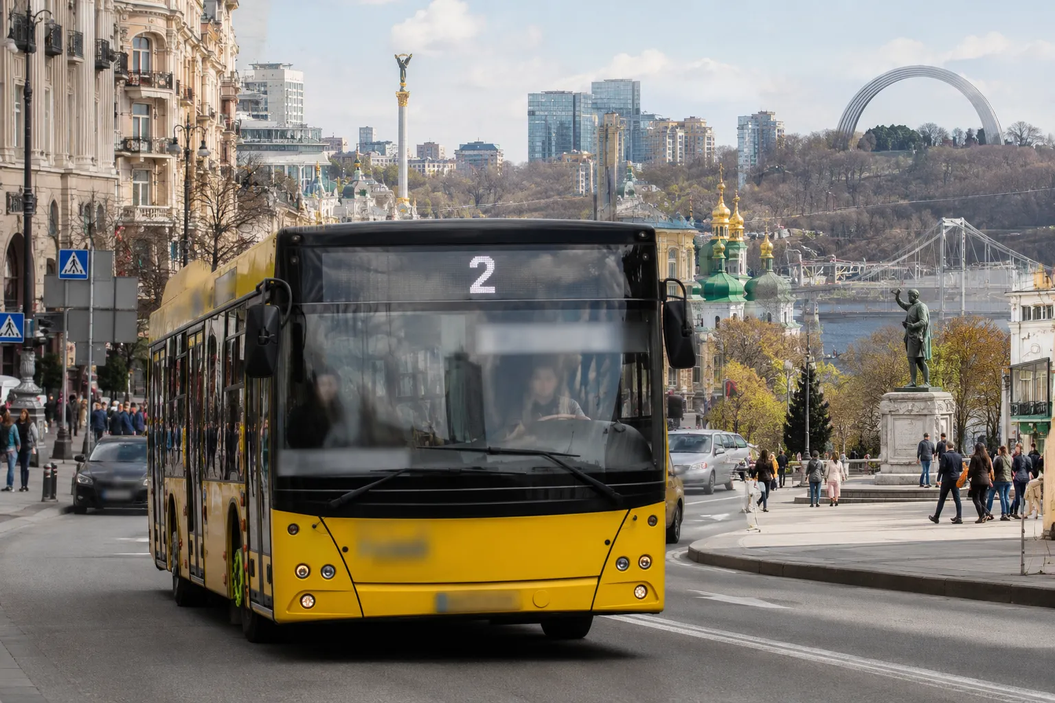 2 автобус Київ: маршрут, зупинки, розклад