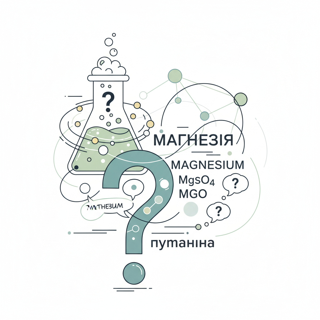 Що таке магнезія — і чому в цій назві така плутанина — иллюстрация к статье «магнезія від чого»