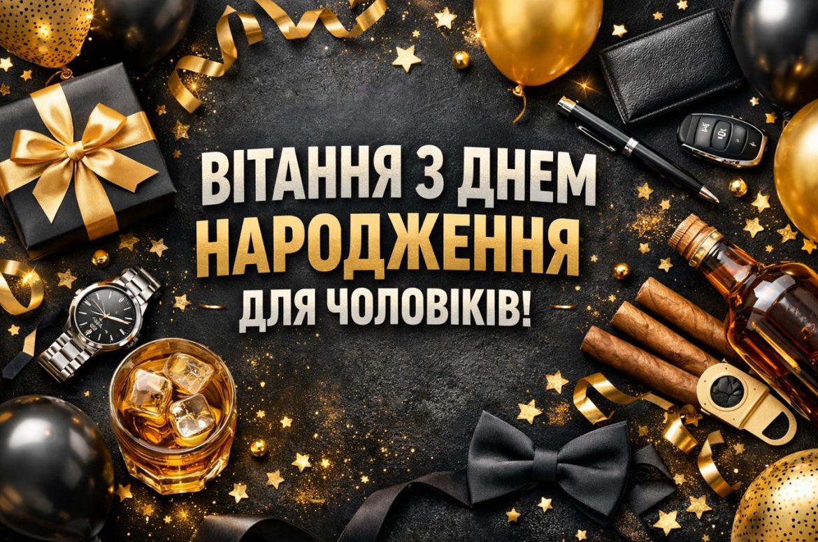 З днем народження чоловіку: ТОП-50 побажань
